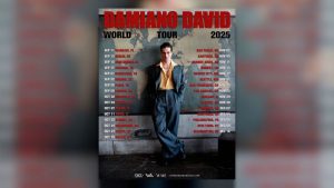 Damiano David: più di 30 tappe nel tour mondiale del 2025