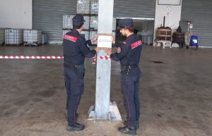 Il titolare di un frantoio a Lamezia Terme denunciato dopo il sequestro