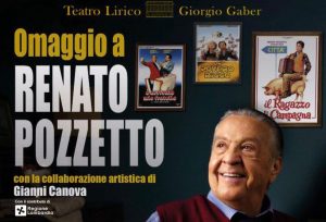 Il “Renato Pozzetto Day” al Teatro Lirico di Milano: una maratona con i suoi film cult