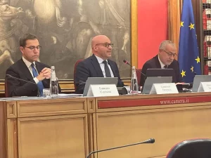 Il presidente della Camera, Lorenzo Fontana, ha sottolineato la riduzione dell'uso della...