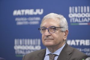 Roma - Presentazione edizione 2023 di Atreju con Tommaso Foti. Il ministro per gli Affari europei...