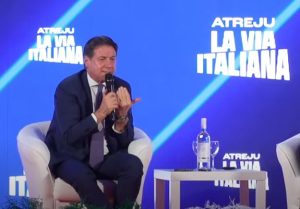 Il presidente del M5S, Giuseppe Conte, ha dichiarato a Atreju che non si allinea alla sinistra che...