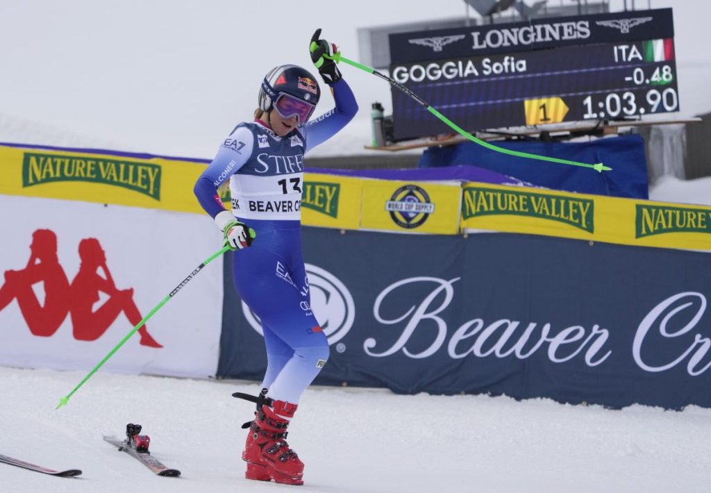 Goggia vince il SuperG di Beaver Creek, Brignone arriva quinta