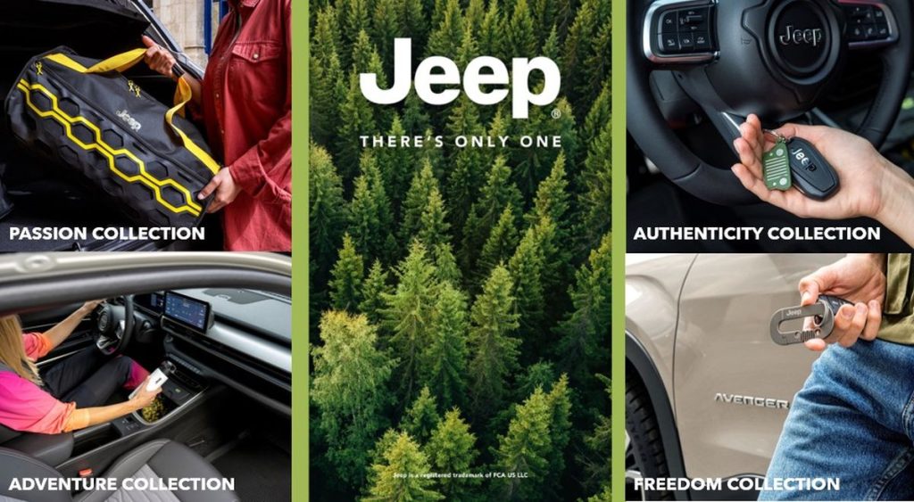 Lanciato il nuovo sito web di merchandising Jeep online