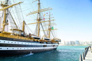 Tour mondiale di Vespucci a Doha con Marmomac e SOL2Expo presso Veronafiere