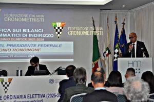 Rondinone è stato confermato presidente della Federazione Cronometristi