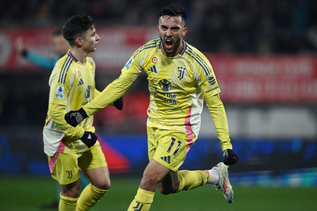 La Juventus vince contro il Monza con un 2-1