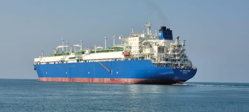 Arriva in Italia la nave rigassificatrice BW Singapore di Snam