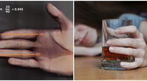 delle dita rivela la predisposizione al consumo di alcol fin dalla nascita