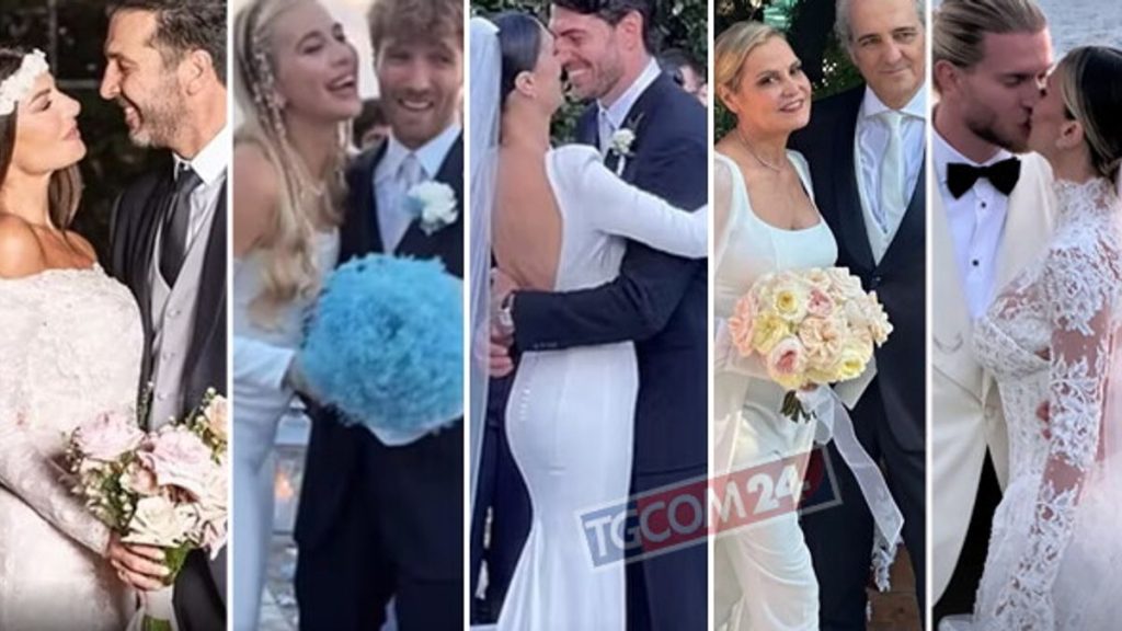 Matrimoni da Rodriguez-Moser a Ventura-Terzi: le celebrità che si sposano nel 2024