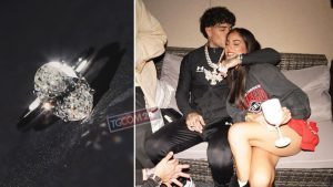 Tony Effe sorprende Giulia De Lellis con un anello con diamante: un gesto d’amore indimenticabile