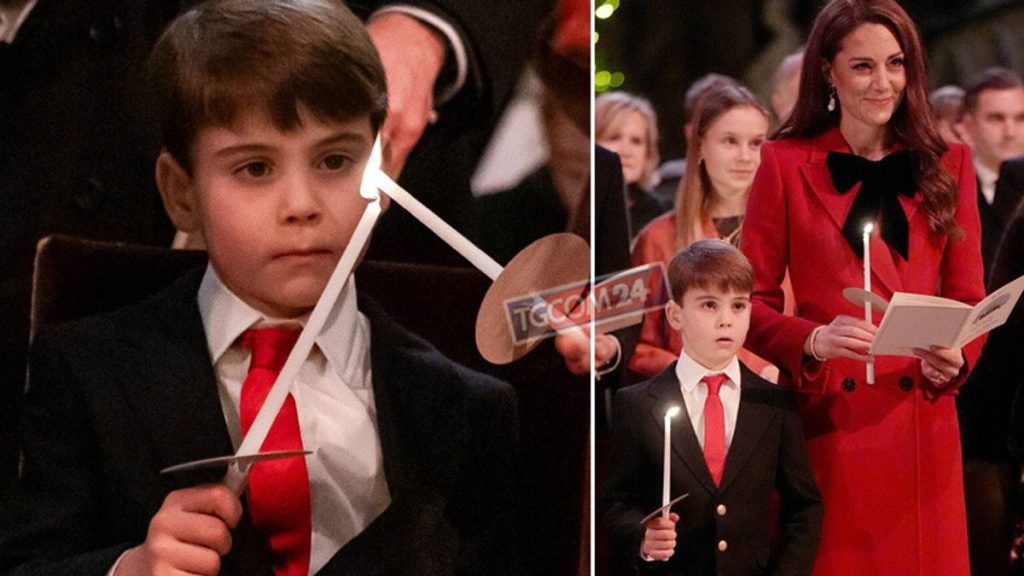 Louis, Il principino, lascia un messaggio segreto ai suoi nonni