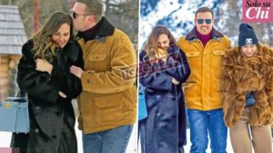 Tutte le foto di Ilary Blasi sulla neve con Bastian Muller e la figlia Chanel Totti