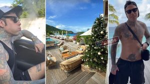Fedez trascorre il Natale ai Caraibi senza i suoi figli