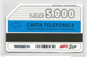 Hai scoperto una scheda telefonica della SIP? Ecco quanto potrebbe valere
