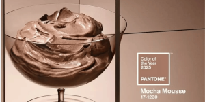 Il colore Pantone designato per il 2025 è Mocha Mousse