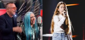 Carol: la figlia della conduttrice famosa che sta conquistando The Voice Kids – Scopri come i giudici hanno reagito!