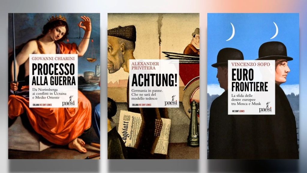 La casa editrice Paesi Edizioni di Roma lancerà due nuove collane di libri, Hic Sunt Leones e Città...