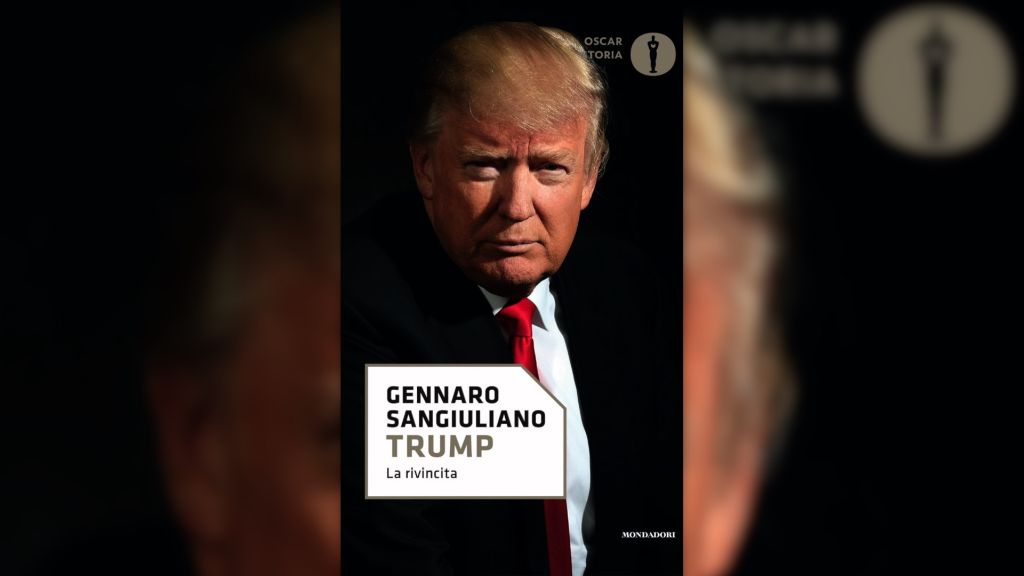 Il giornalista Gennaro Sangiuliano presenta la nuova edizione della biografia di Donald Trump...