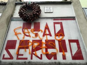 Milano: vandalizzato un murale in memoria di Sergio Ramelli