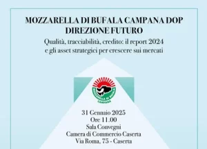 Mozzarella di Bufala Campana DOP: evento formativo a Caserta
