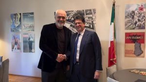 Il Premier Rama dell’Albania incontra i vertici dell’agenzia Italpress