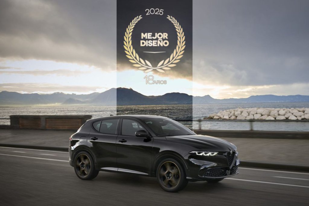 Alfa Romeo Tonale ha vinto il premio "The Best Design 2025" in Cile, confermando il suo design...