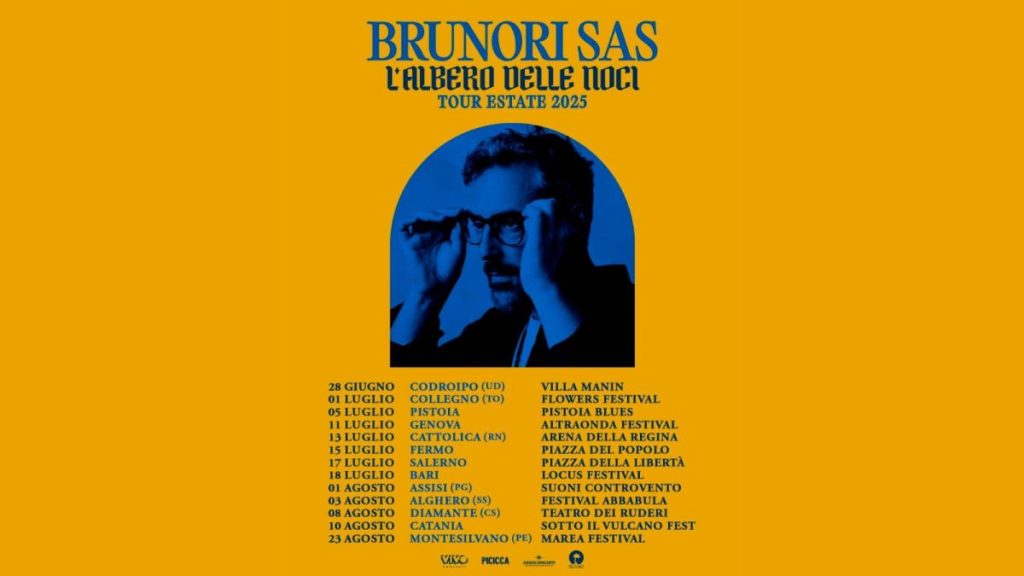 Il 2025 sarà un anno ricco di grandi concerti per Brunori Sas, con il tour estivo de "L'albero delle...