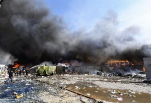 Un nuovo incendio ha colpito la Terra dei fuochi, questa volta coinvolgendo una fabbrica di riciclo...
