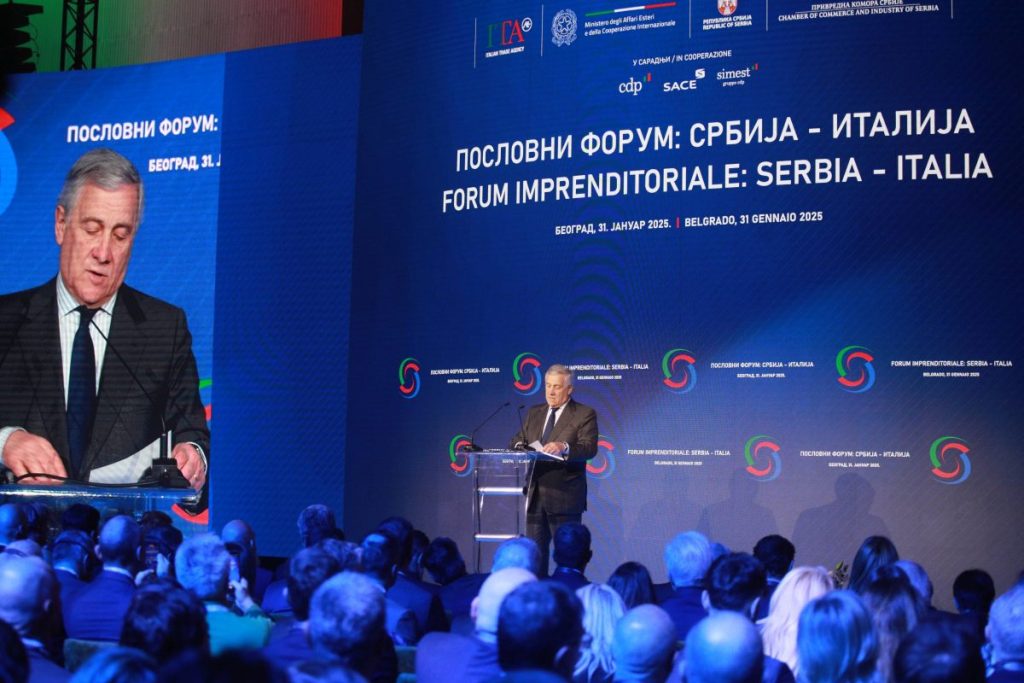 Il Business Forum tra Italia e Serbia registra un interscambio di oltre 3,7 miliardi di euro