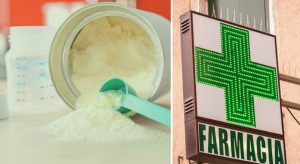 Come avviene la truffa del latte in polvere nella farmacia: la truffatrice chiede aiuto per il figlio senza soldi.