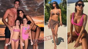 Federica Nargi, famosa modella e influencer italiana, è stata recentemente fotografata in vacanza...