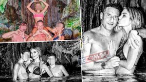 Francesco Totti, Noemi Bocchi e i loro figli a Santo Domingo