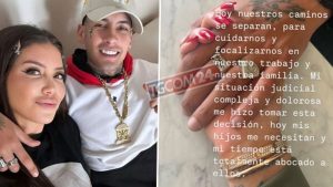 La showgirl ha annunciato il termine della loro relazione sui social, mentre il rapper ha confermato...