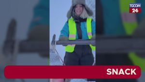 La famosa conduttrice Michelle Hunziker ha trascorso un magico viaggio in Lapponia con le sue figlie...