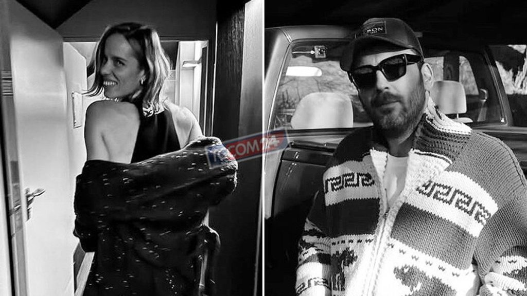 Il cantante Cesare Cremonini è stato fotografato a Cortina in compagnia della sua nuova fidanzata...