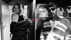 Il cantante Cesare Cremonini è stato fotografato a Cortina in compagnia della sua nuova fidanzata...