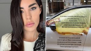 Bianca Atzei: “Dopo aver subito il furto nel mio veicolo, temo di muovermi a Milano”