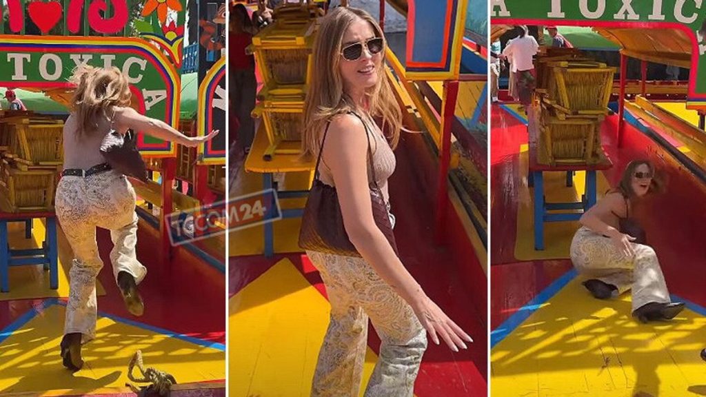 La caduta di Valentina Ferragni in Messico fa sorridere anche Chiara