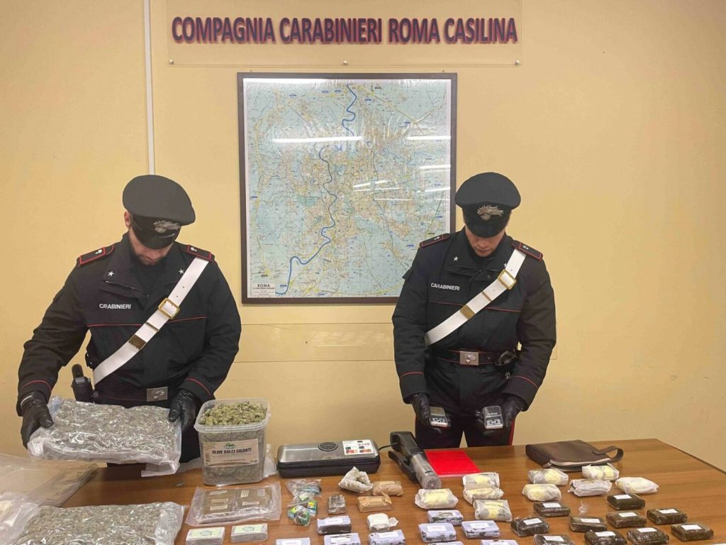 6 arresti a Roma per contrastare lo spaccio: sequestrate nuove droghe