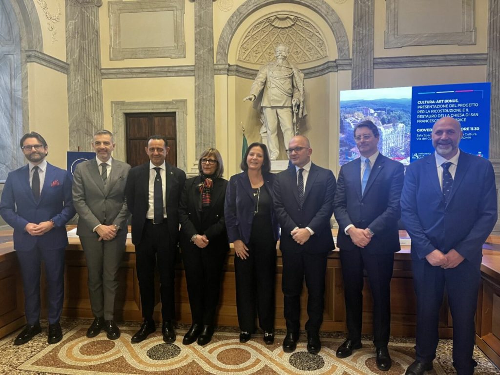 L’Art Bonus fa rinascere la chiesa di San Francesco ad Amatrice