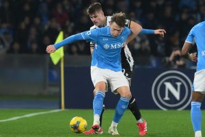 Il Napoli si ferma: pareggio deludente 1-1 con l’Udinese