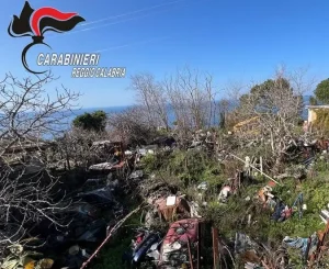 Scoperta e chiusura di una discarica abusiva di rifiuti speciali nel Reggino: intervento decisivo delle autorità