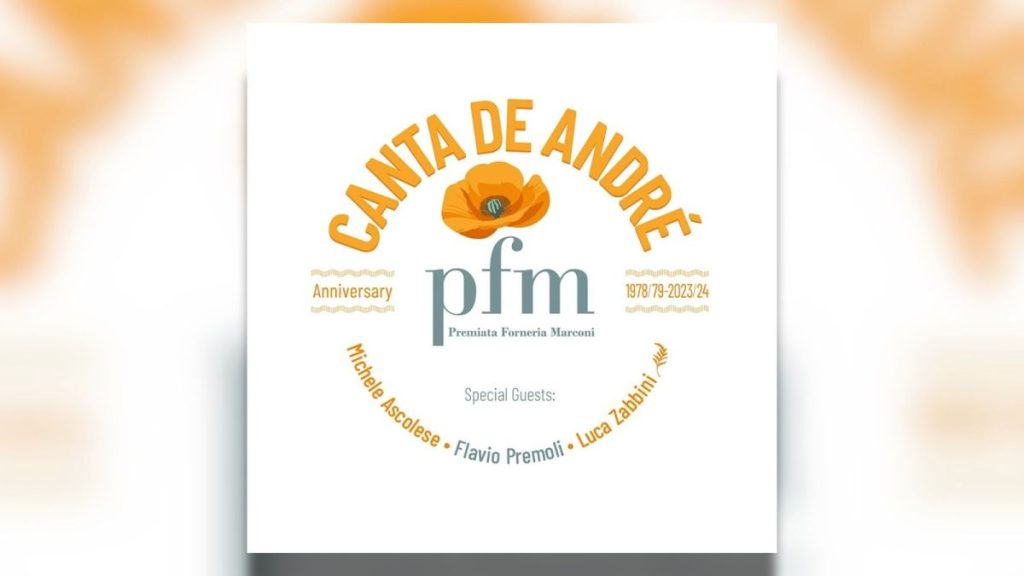 La PFM Premiata Forneria Marconi ha pubblicato l'album live "PFM canta De Andrè Anniversary" in...