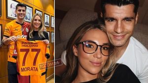 Alvaro Morata si trasferisce al Galatasaray, Alice Campello lo segue in Turchia