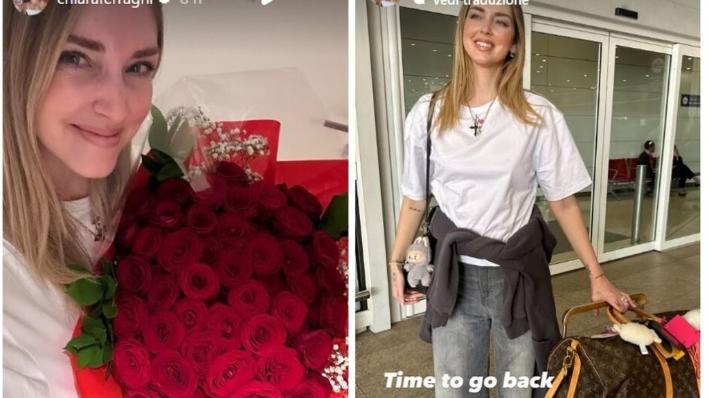 Chiara Ferragni celebra San Valentino con un mazzo di rose rosse Chiara Ferragni, celebre influencer...