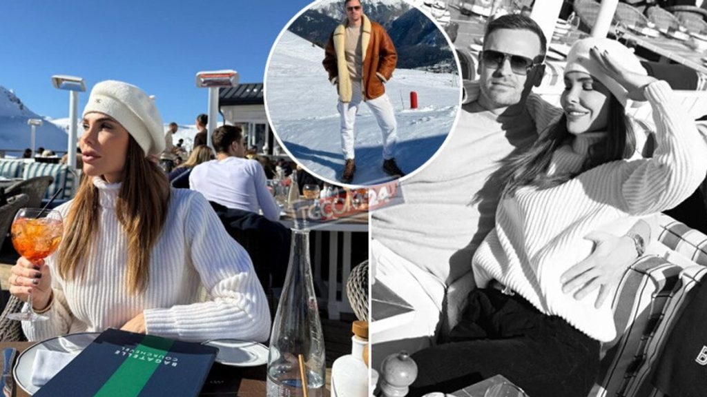 Ilary Blasi e Bastian Muller: una romantica vacanza sulla neve a Courchevel