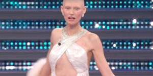 Bianca Balti brilla a Sanremo 2025 mentre Carlo Conti struggente: la notte più emozionante!