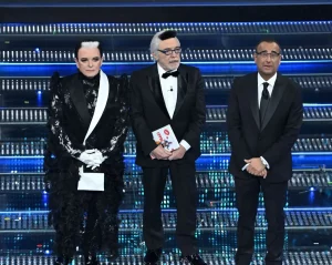 Bianca Balti e Frassica brillano a Sanremo, Damiano incanta l’Ariston. Giorgia, Cristicchi, Fedez, Lauro e Corsi fra i primi cinque classificati.