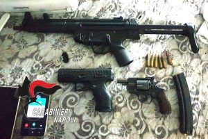 Scoperto un arsenale a Boscoreale: due arresti da parte dei Carabinieri